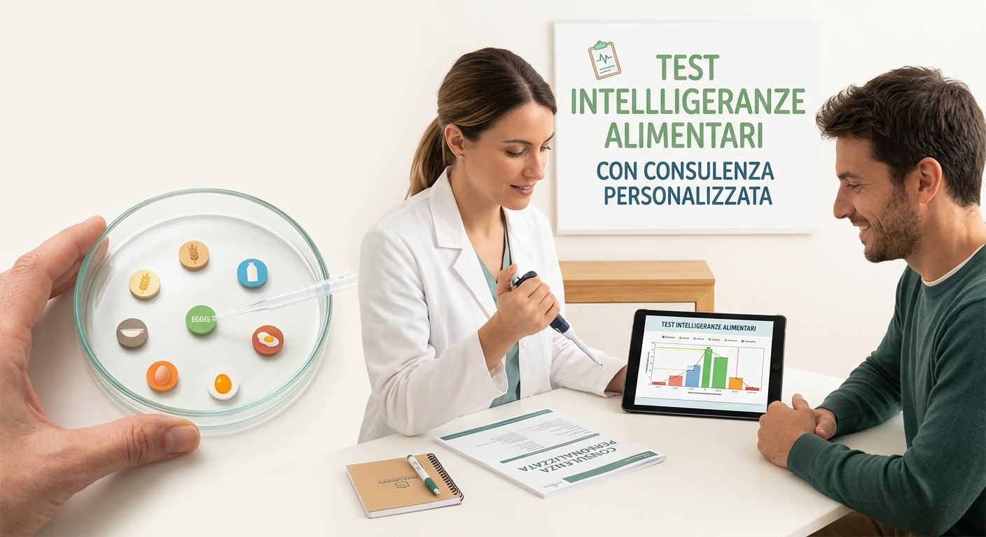 Test intolleranze alimentari